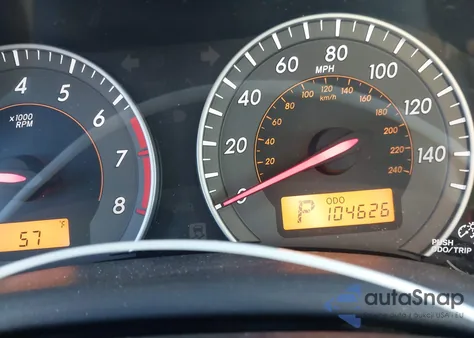 2010 Toyota Corolla S из США, поврежденный, VIN 2T1BU4EE9AC416824